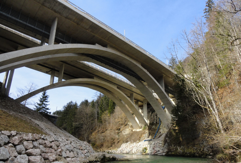 A9 Teichlbrücke - Wegen- en bruggenbouw