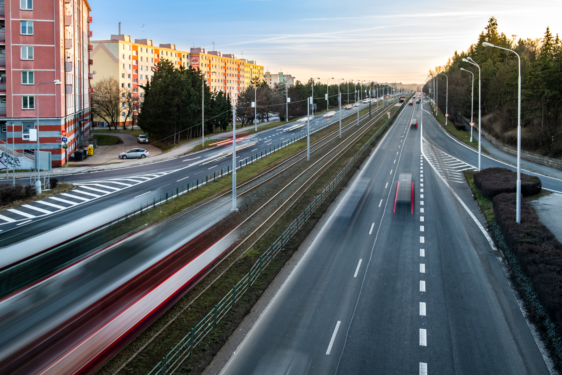 Olomouc – rekonstrukce ul. Brněnská - Wegen- en bruggenbouw