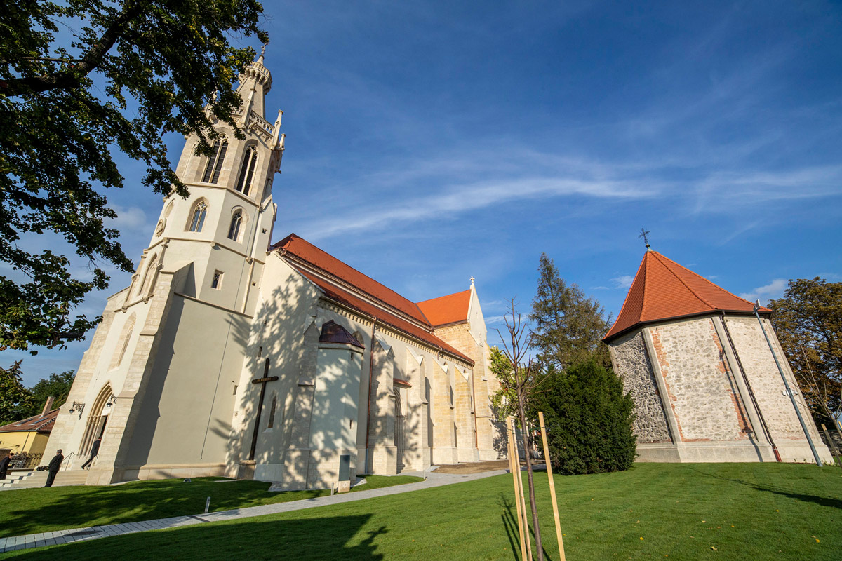 A Sankt Michael templom felújítása, Sopron - Bouw