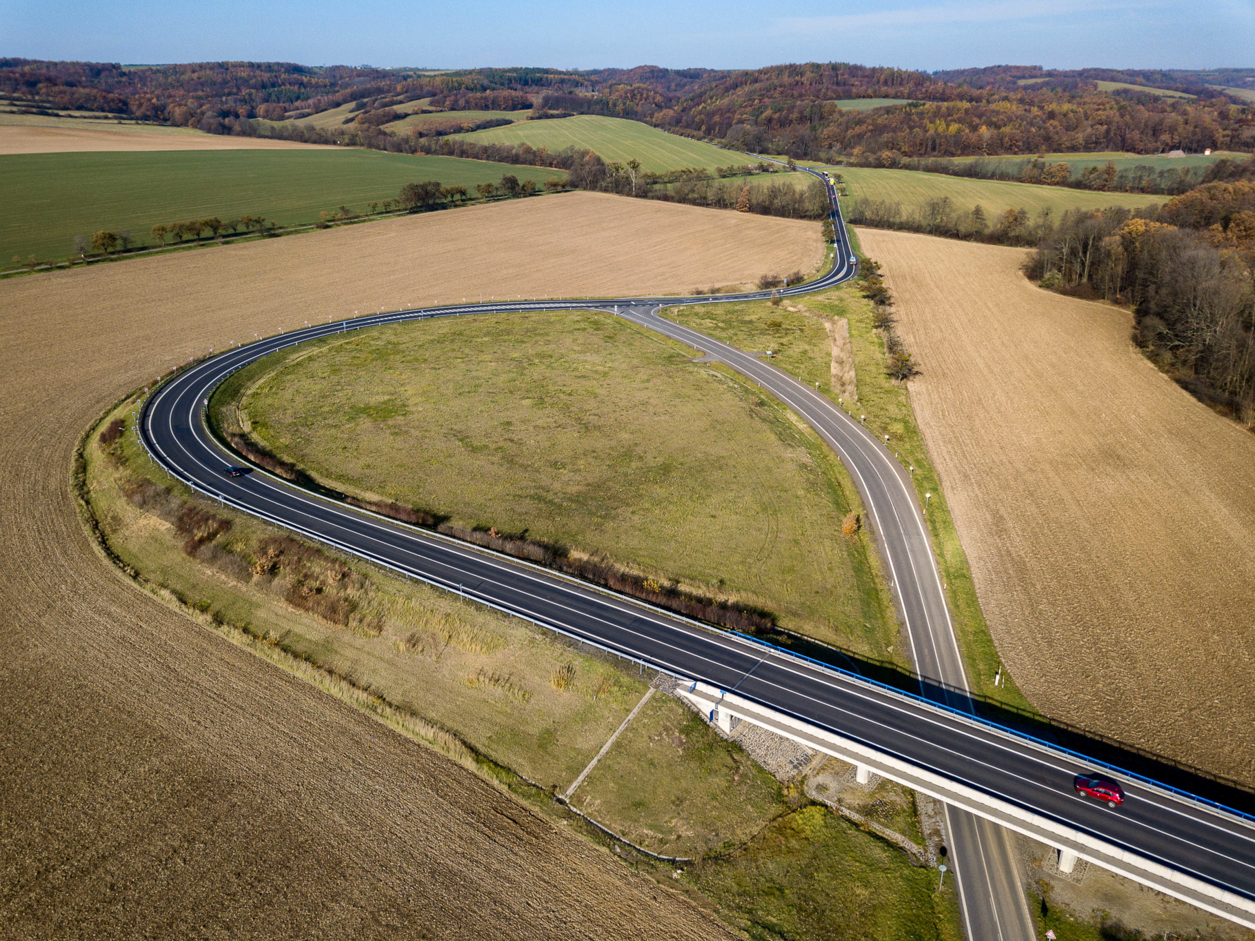 Silnice I/57 – rekonstrukce úseku Lukavec–Fulnek - Wegen- en bruggenbouw