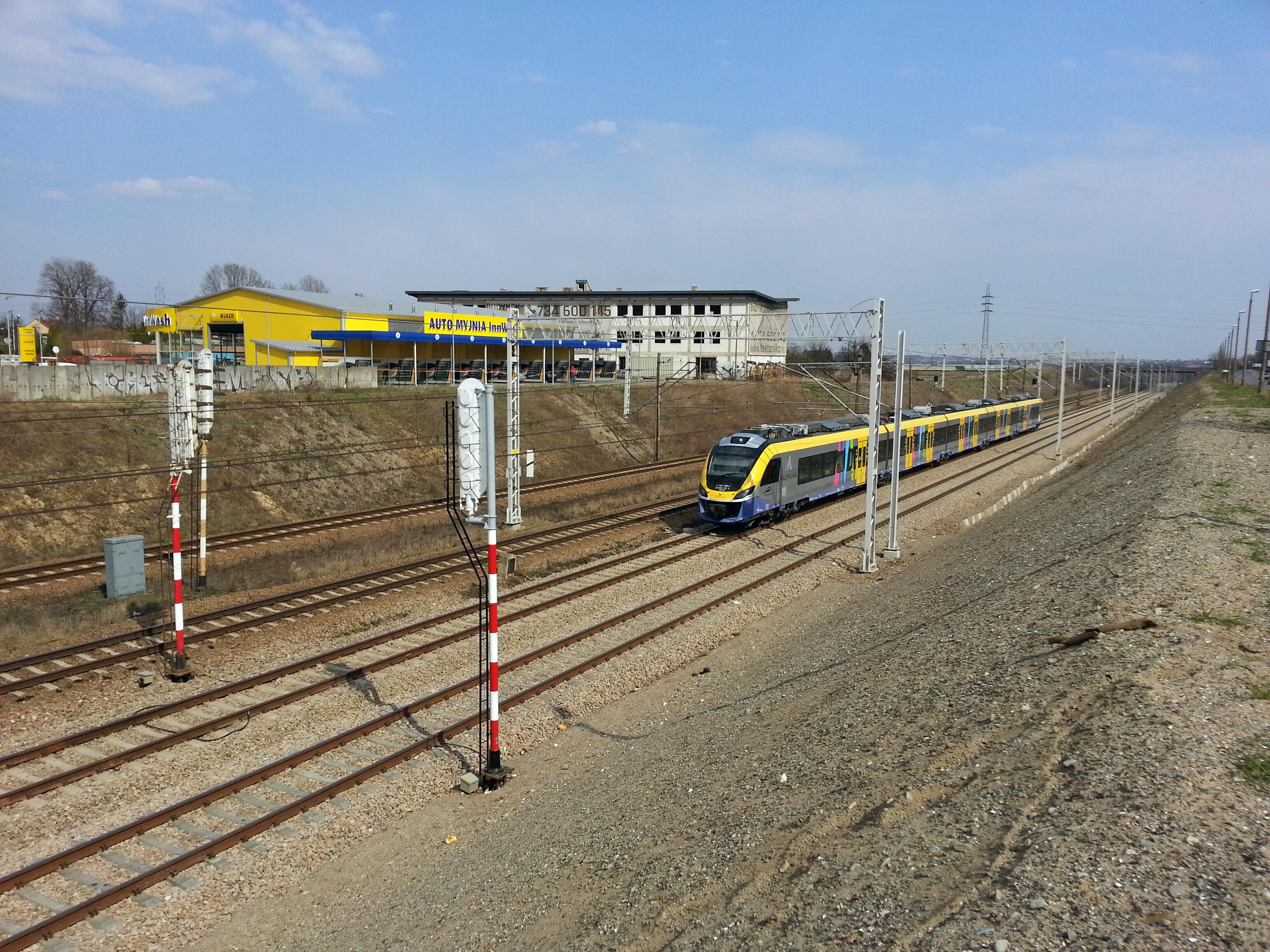 Linia 95 – odcinek Kraków Batowice – Kraków Nowa Huta - Spoorwegbouw
