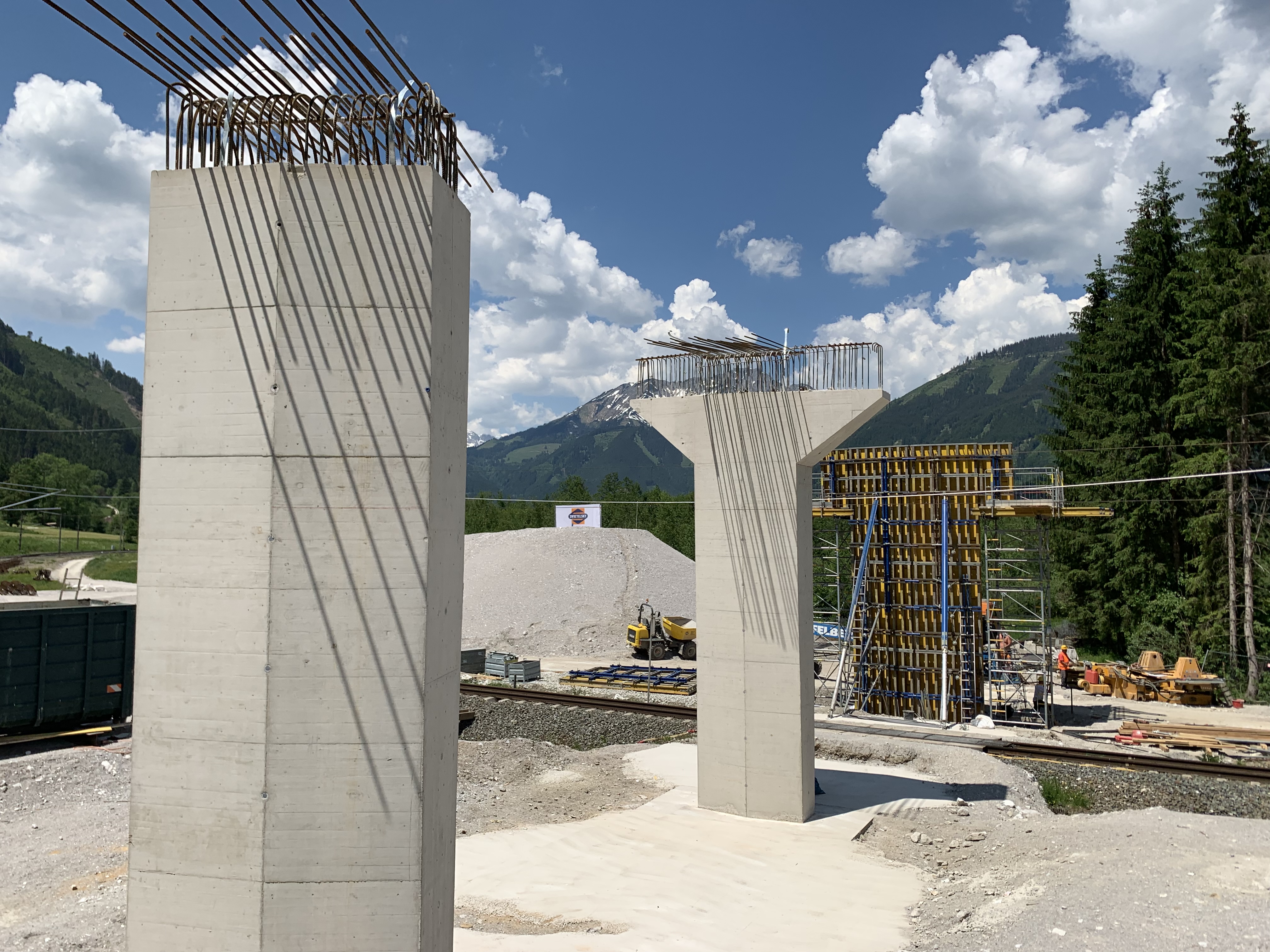 Überfahrtsbrücke Frauenberg - Wegen- en bruggenbouw