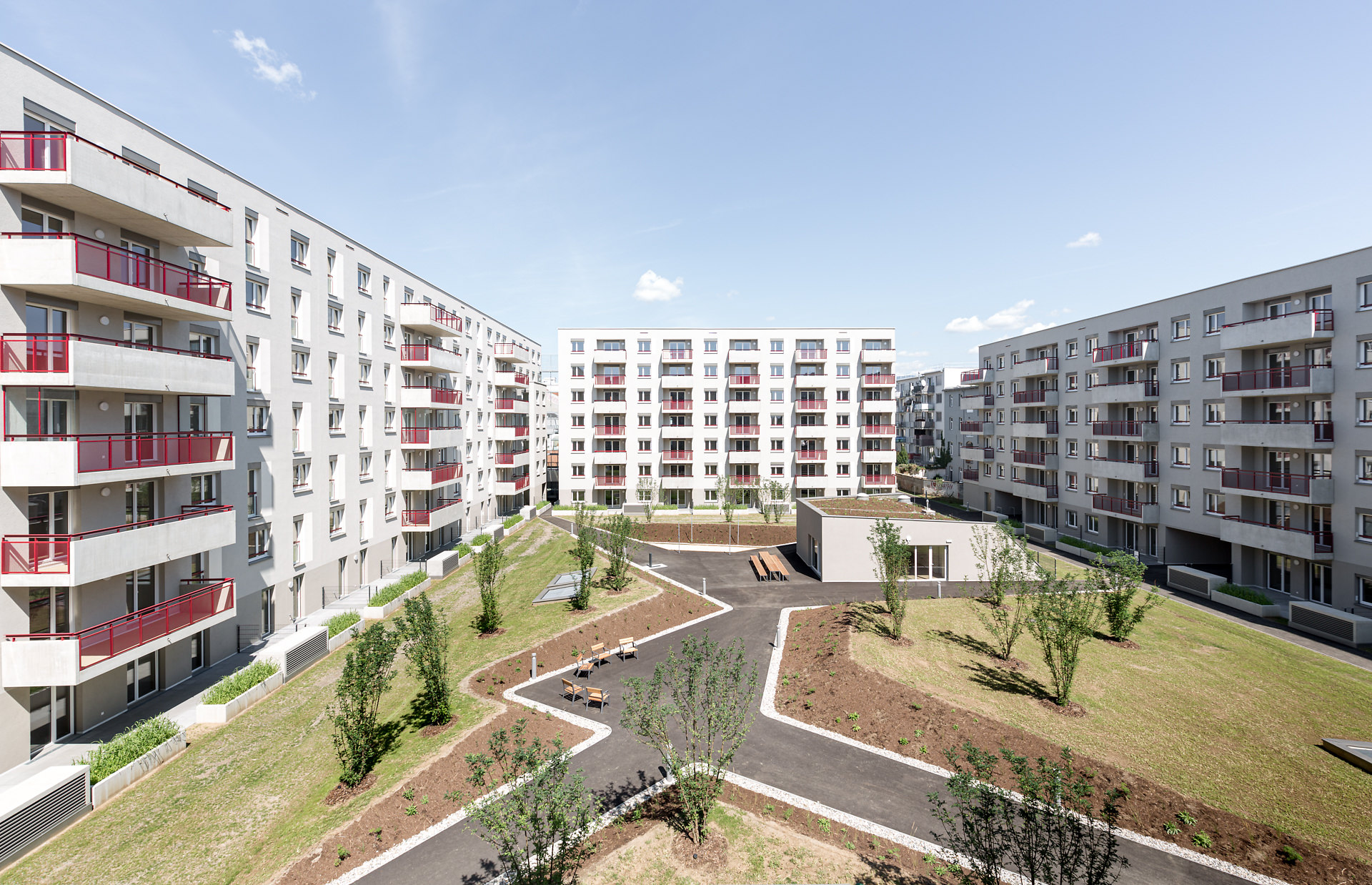 Eggenbergergürtel 50-55, Graz  - Bouw