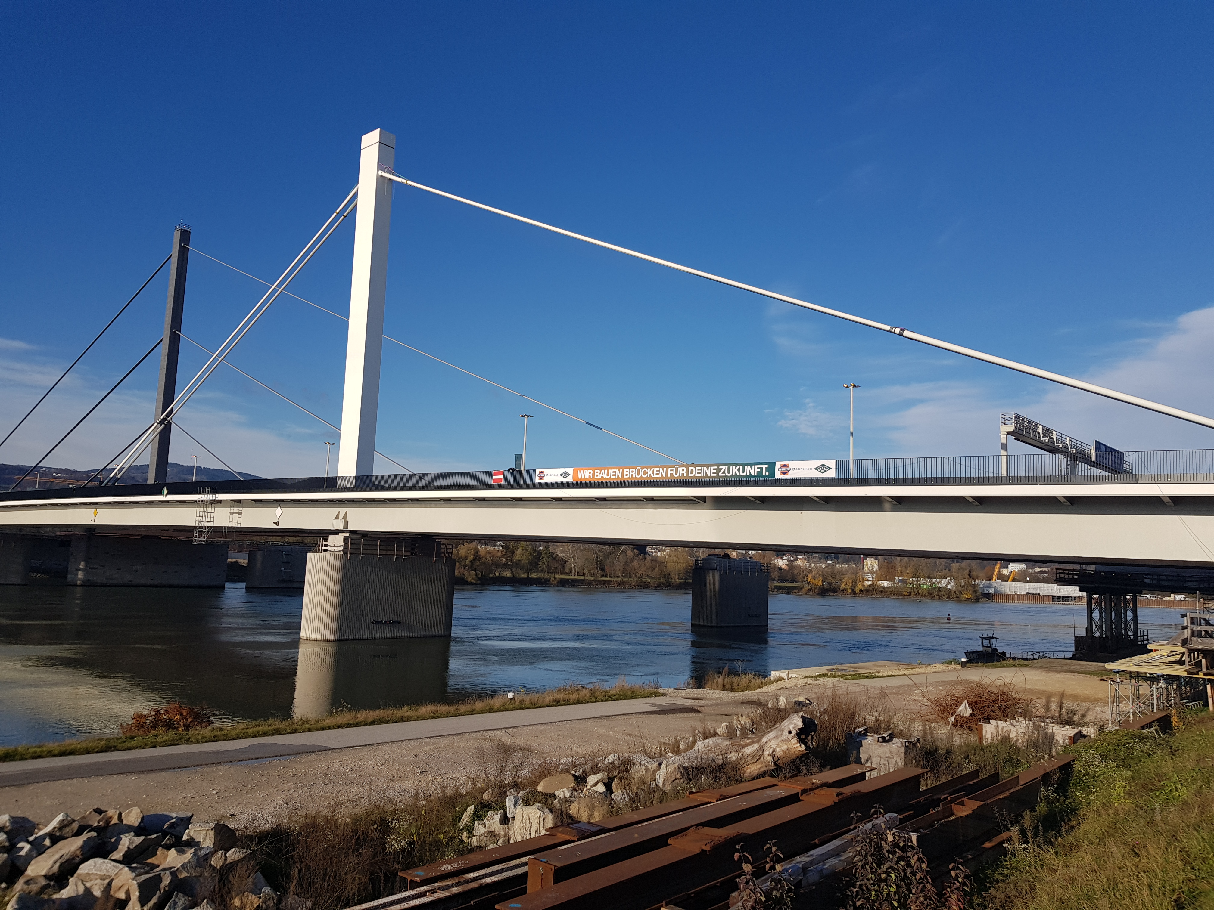 Linz A7 Bypassbrücken  - Wegen- en bruggenbouw