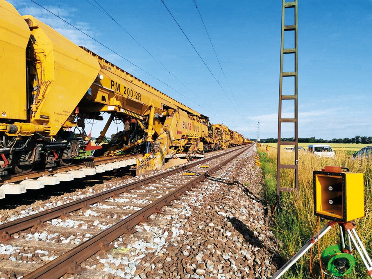 Gleiserneuerung, Obertraubling – Mangolding - Spoorwegbouw Gleiserneuerung, Obertraubling – Mangolding - Spoorwegbouw