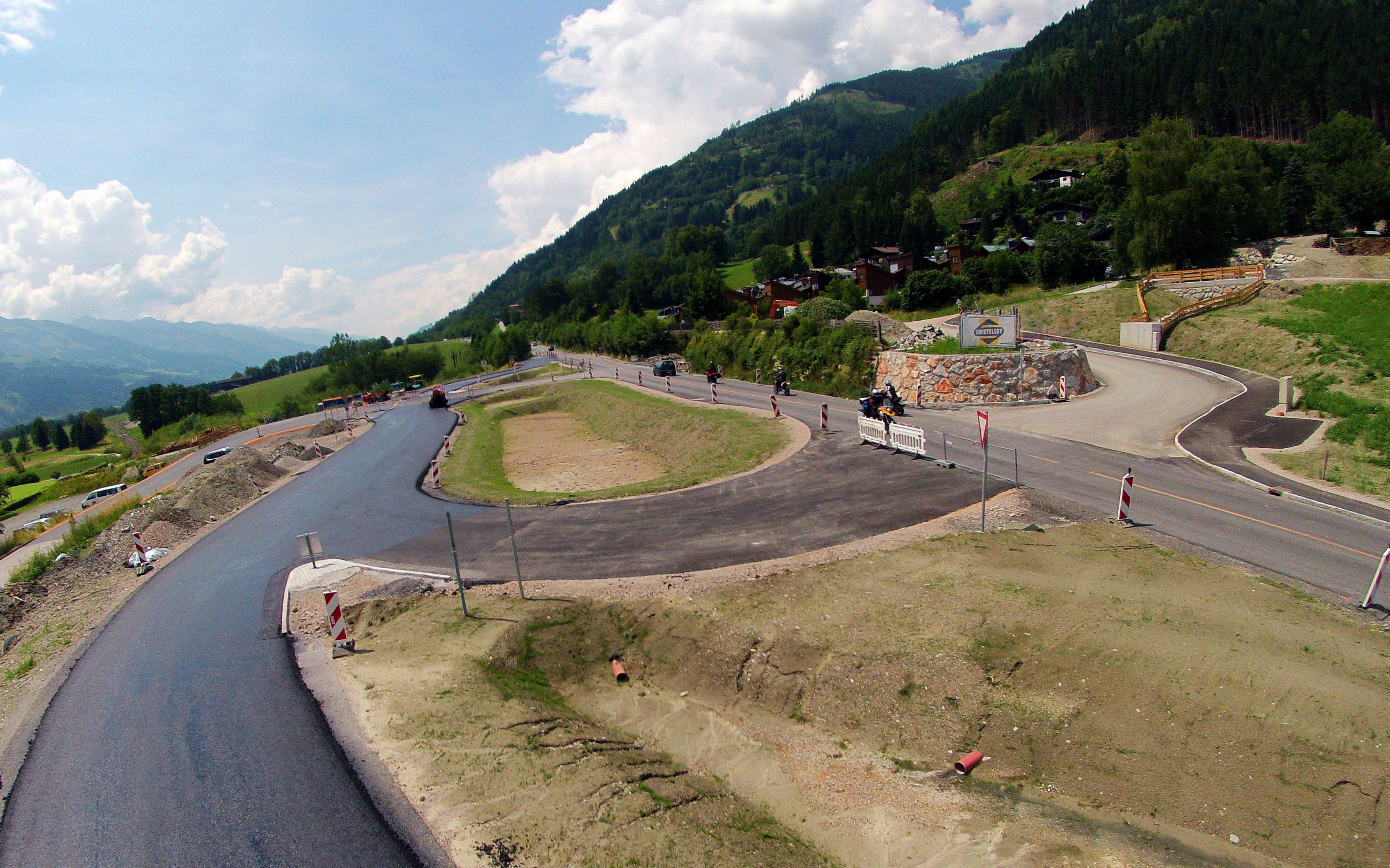 B-168 Knoten Limberg Zell am See - Wegen- en bruggenbouw