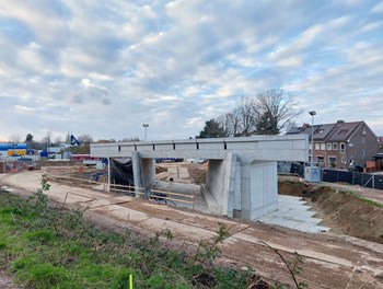 Nieuwe vorderingen project Spoorverdubbeling Heerlen-Landgraaf - NL