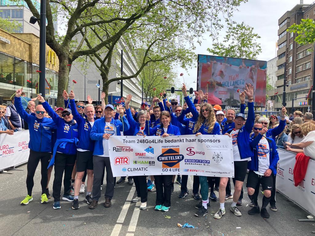 RopaRun 2023; ook dit jaar is Swietelsky met trots sponsor van het Swietelsky Go4Life team uit Etten-Leur. - NL