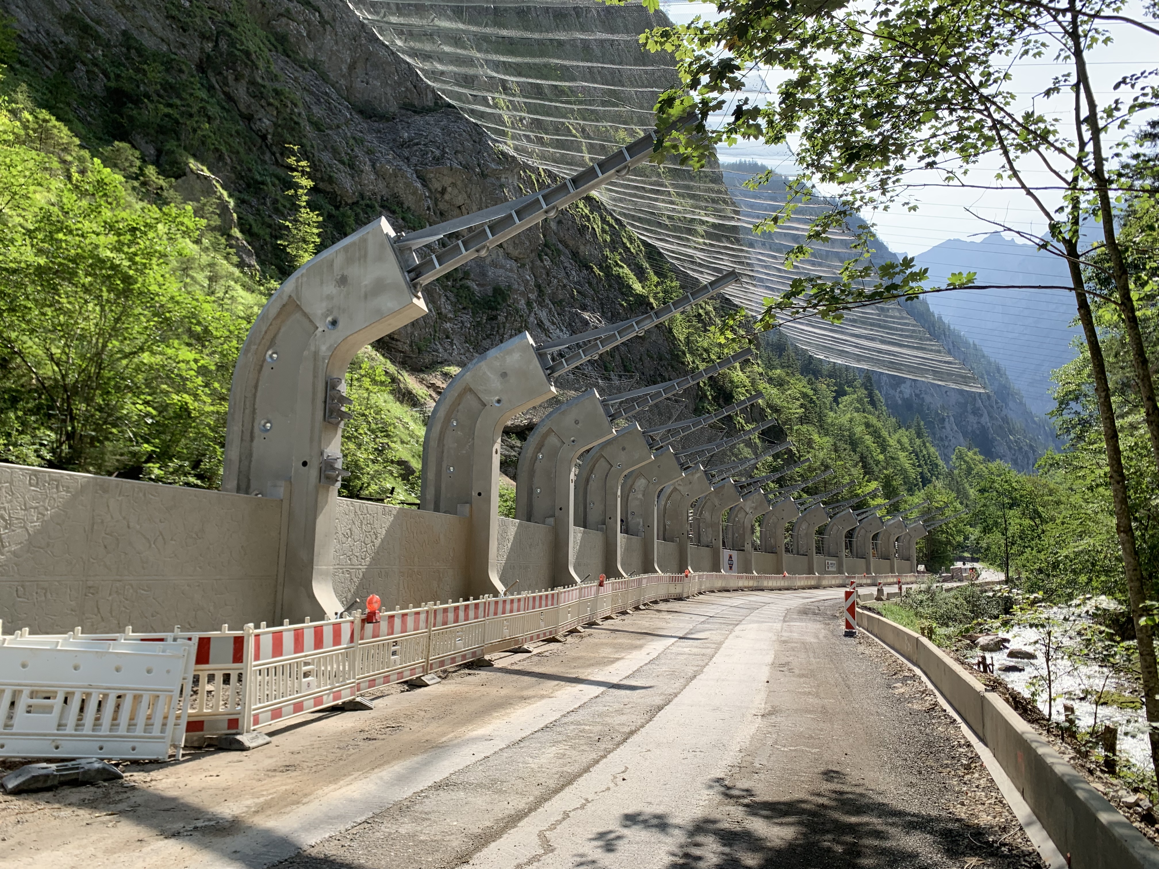 L127 Radmerstraße & Steinschlagschutz - Civiele bouwkunde