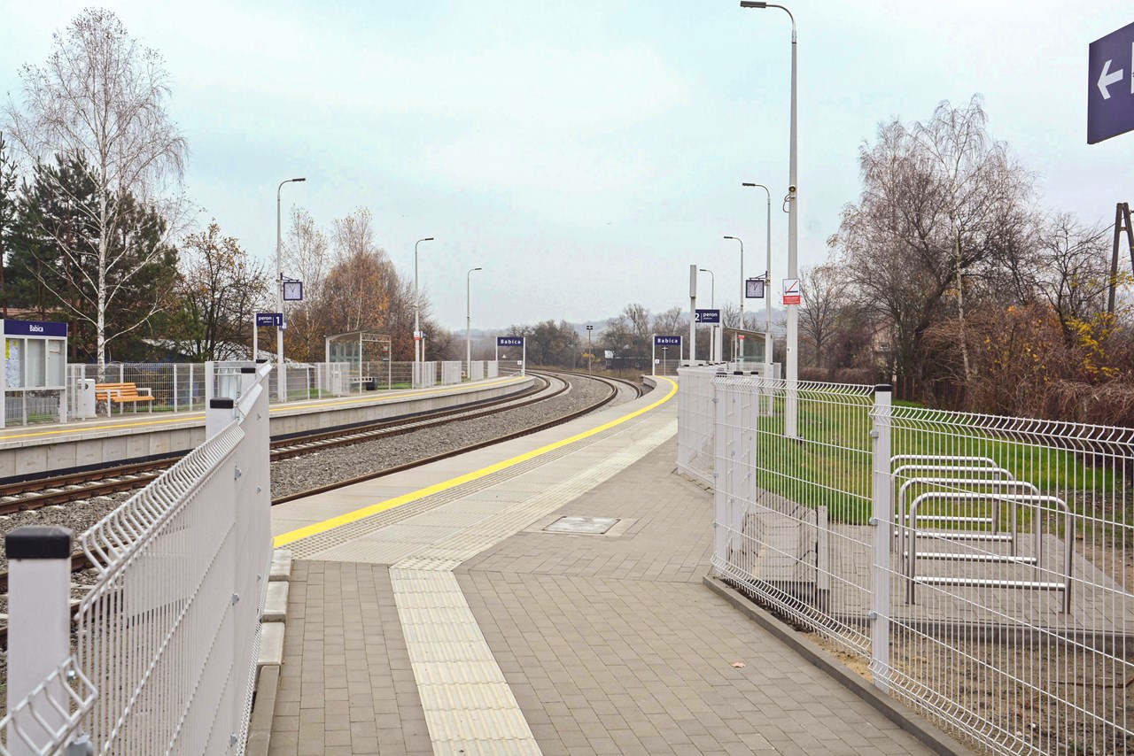 Prace budowlane na torze kolejowym, Stacja kolejowa, Babica - Spoorwegbouw Prace budowlane na torze kolejowym, Stacja kolejowa, Babica - Spoorwegbouw