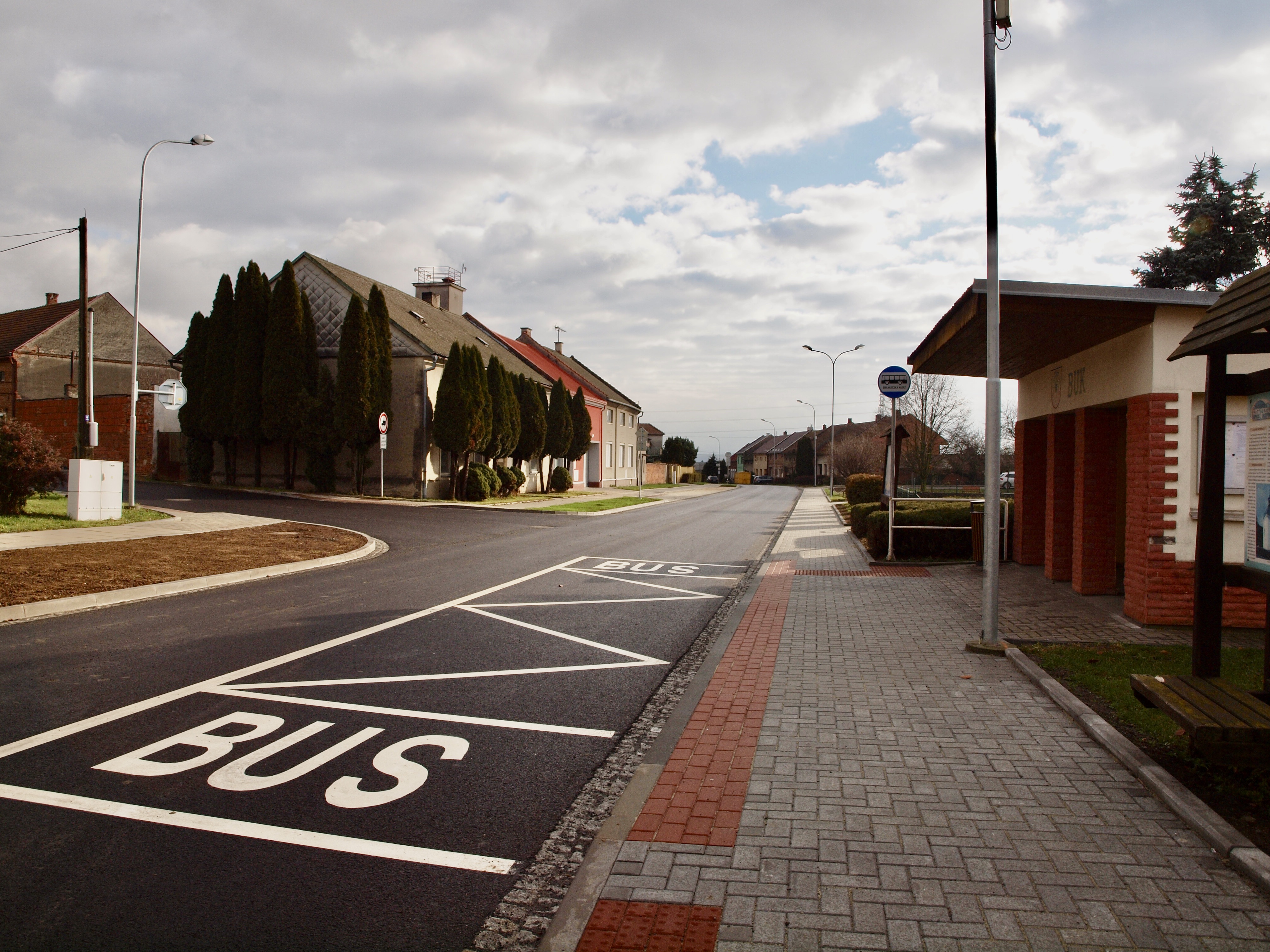 Silnice III/4368 – rekonstrukce průtahu obcí Buk - Wegen- en bruggenbouw