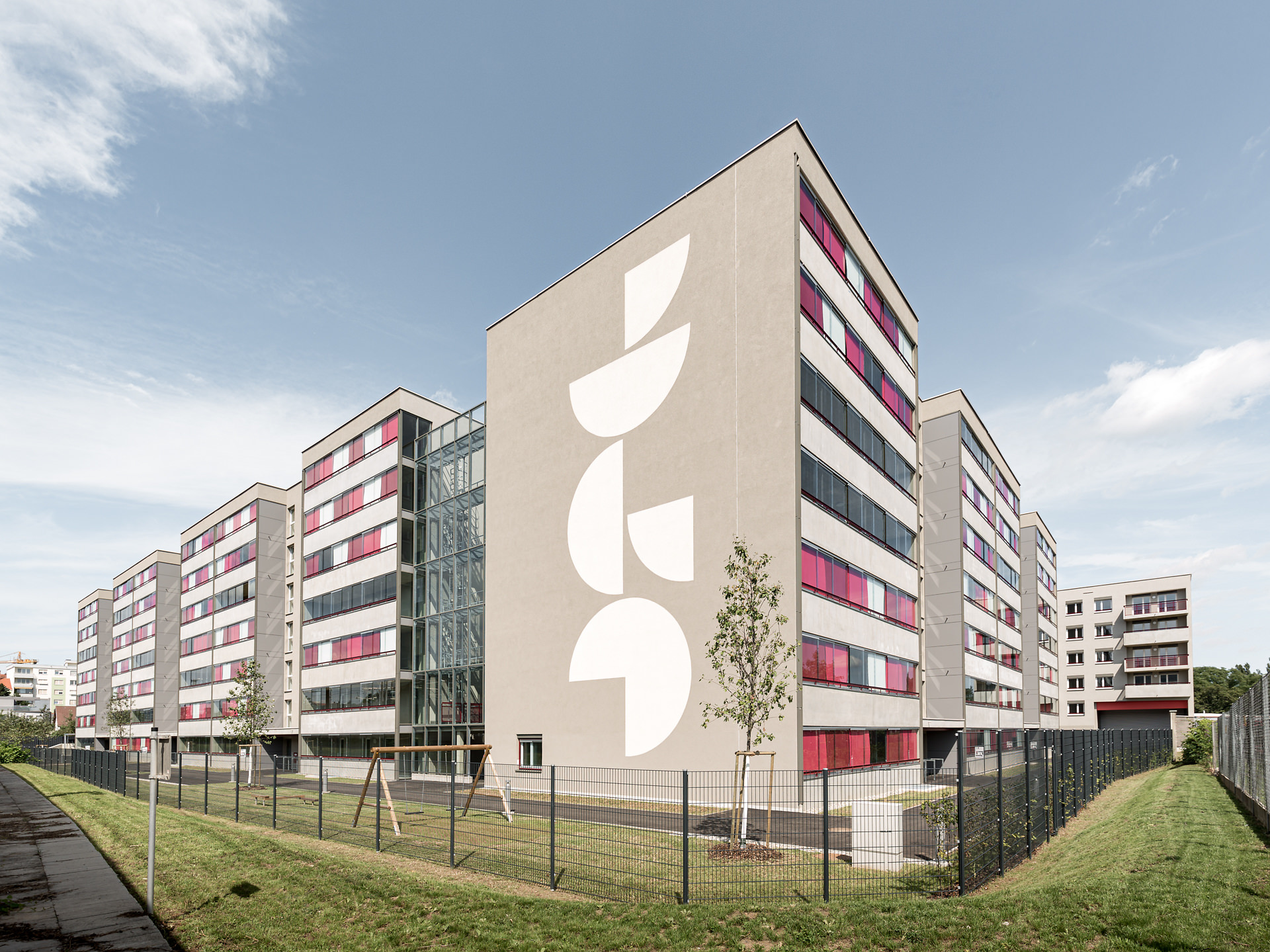 Eggenbergergürtel 50-55, Graz  - Bouw