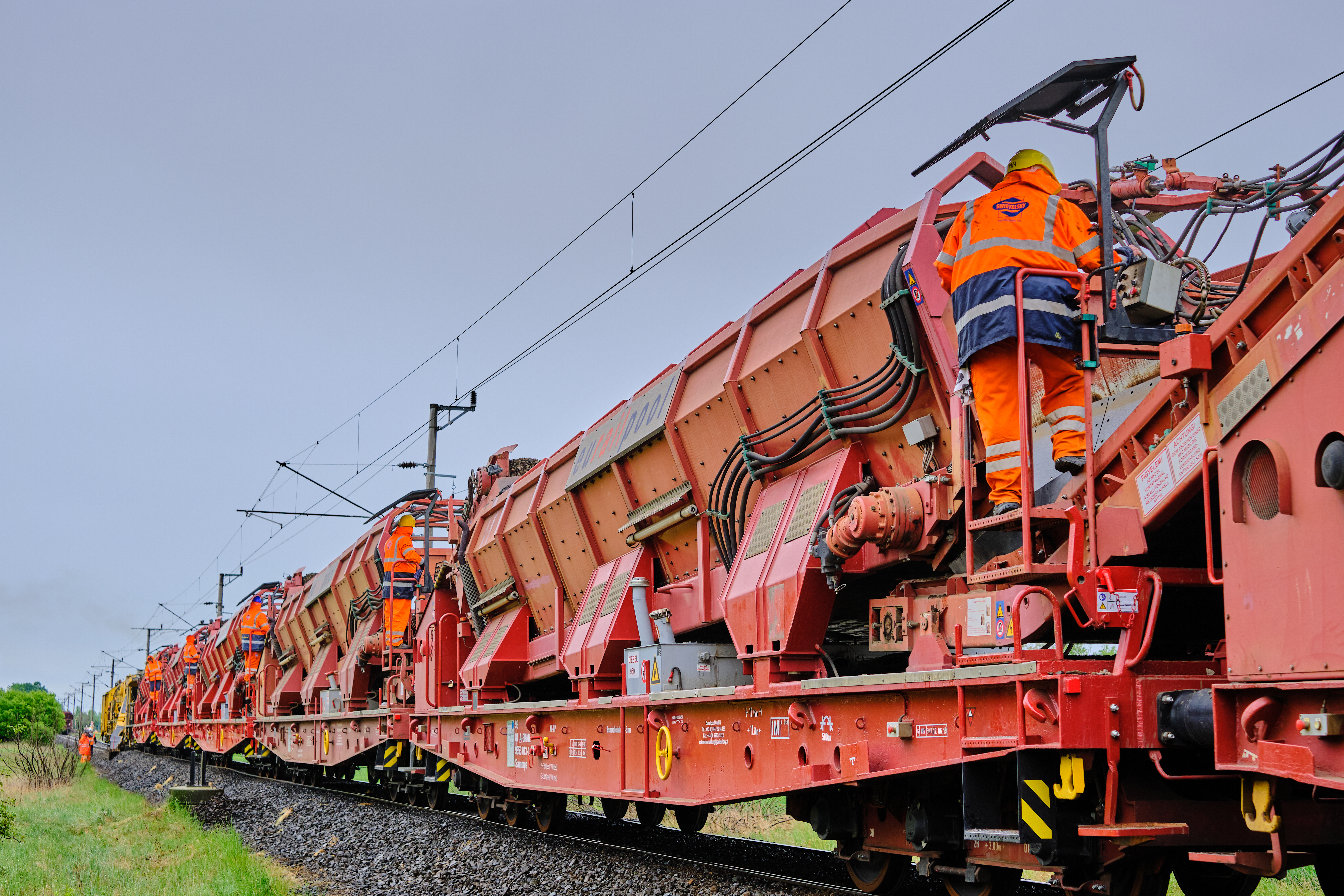 "Crossborder Rail" Fertőszentmiklós-országhatár vasútvonal korszerűsítése - Spoorwegbouw