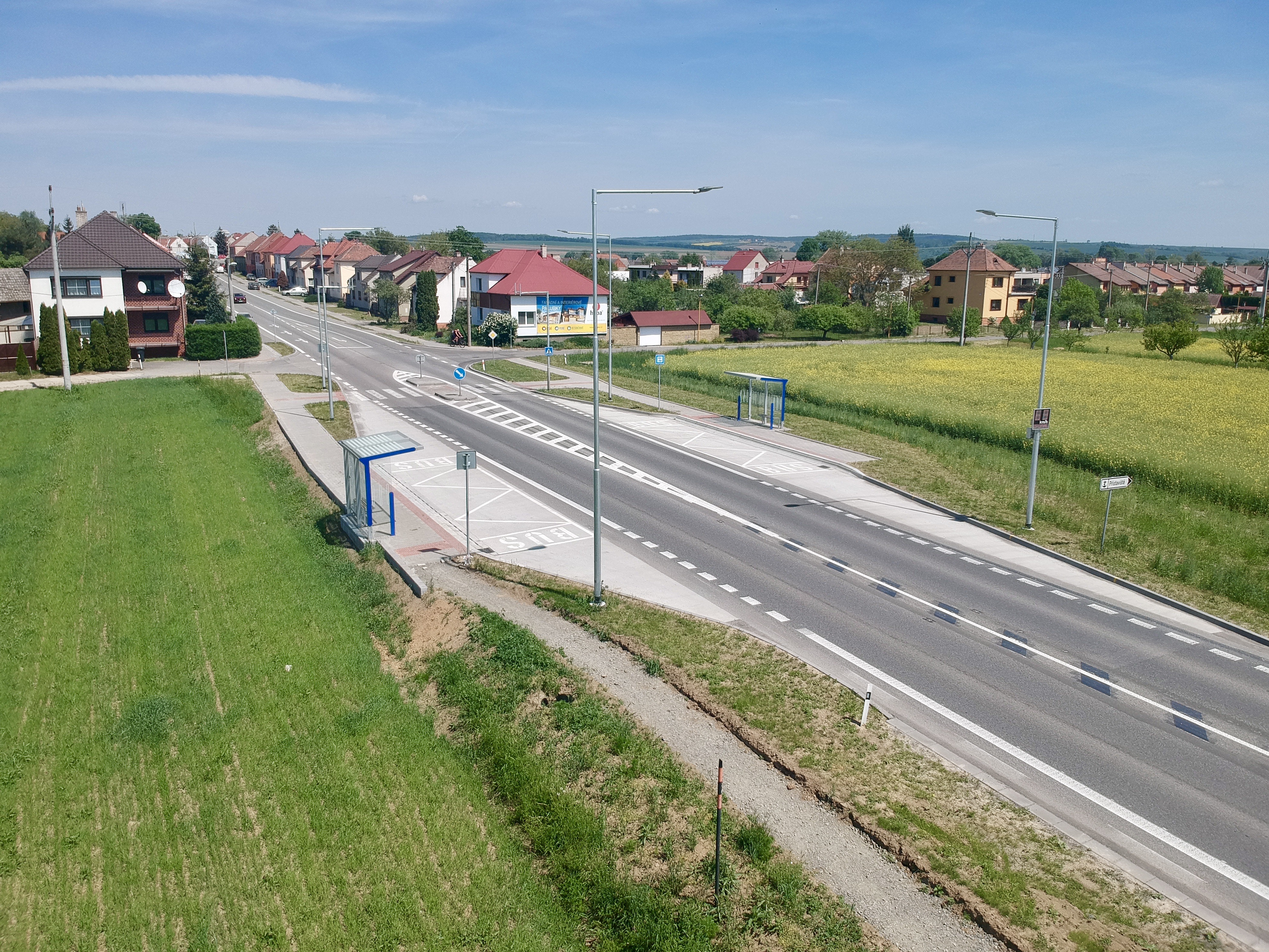 Spytihněv – autobusová zastávka - Wegen- en bruggenbouw