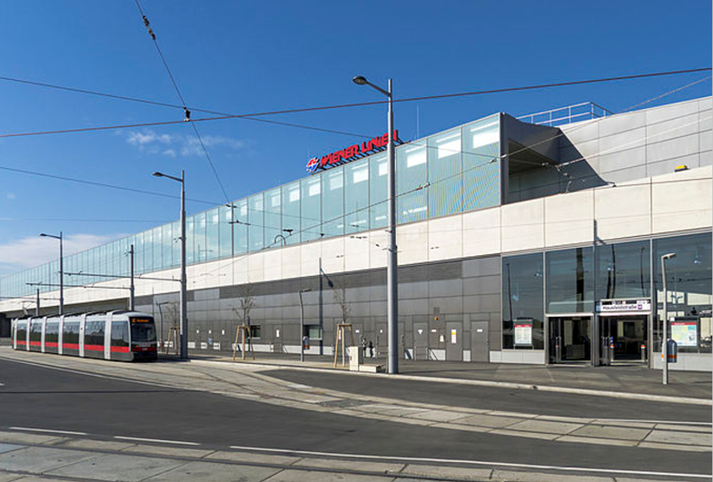 U-Bahnlinie 2, Baulos 14 - Station Hausfeldstraße - Spoorwegbouw